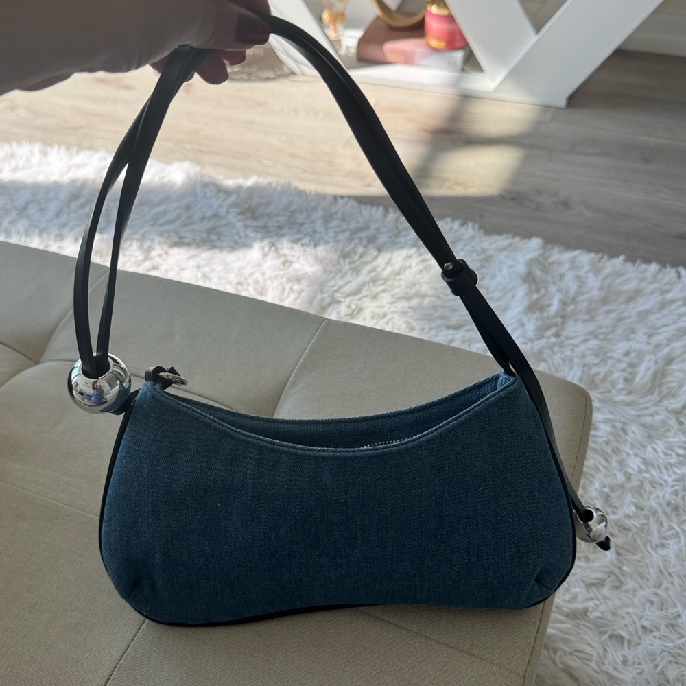 Jacquemus Denim Blue Shoulder Bag - Picture 2 of 2